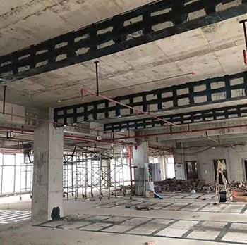 江津雙福廣場建筑加固應(yīng)用（碳纖維布）